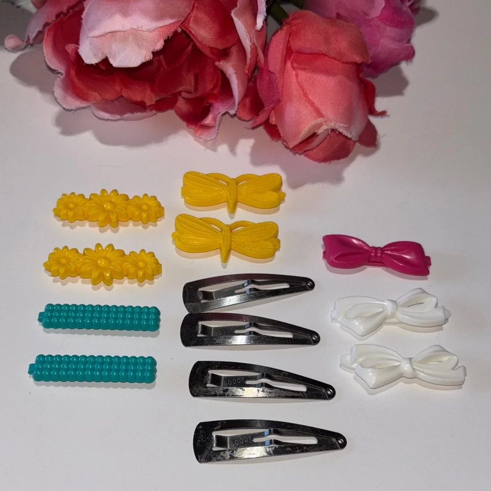 Goody Barrettes vintage Girls Goody plastic barrettes 1980s GOODY